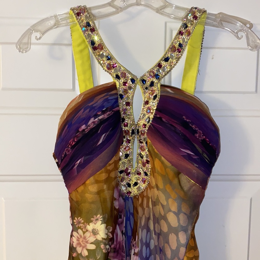 Long colorful dress